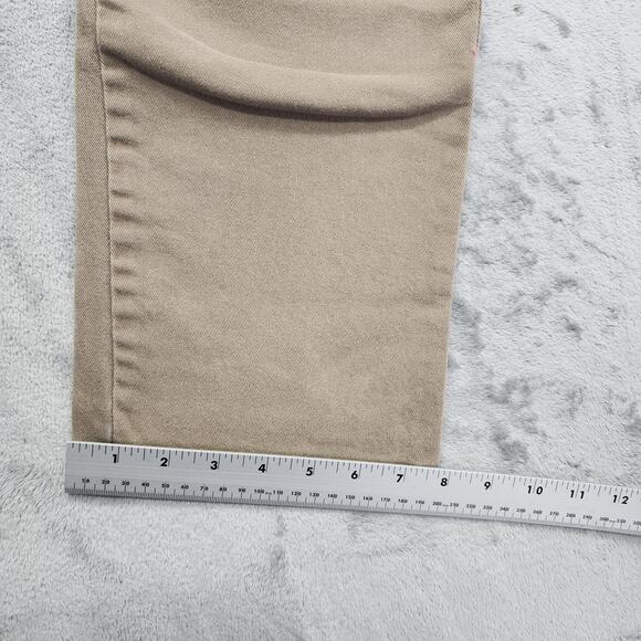 Gloria Vanderbilt Jeans Womens 12 Tan High Rise Straight Stretch Denim Casual - Picture 14 of 15